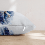 Jewel Elephant Watercolor Throw Pillow - Hillcroft Home