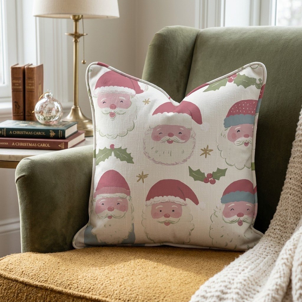 Jolly Fellow Throw Pillow - Hillcroft Home