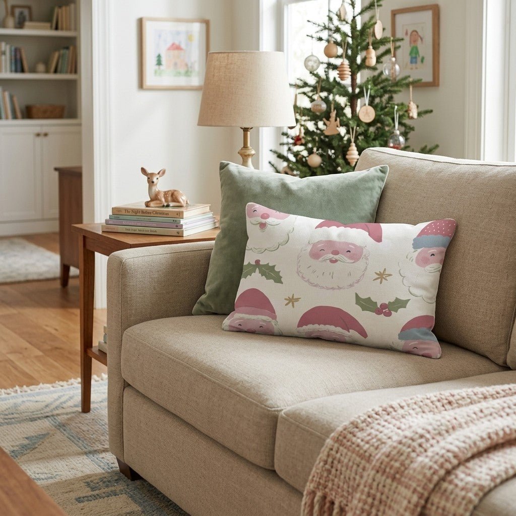 Jolly Fellow Throw Pillow - Hillcroft Home