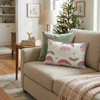 Jolly Fellow Throw Pillow - Hillcroft Home