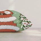 Jolly Good Fellow Throw Pillow throw pillow - Hillcroft Home