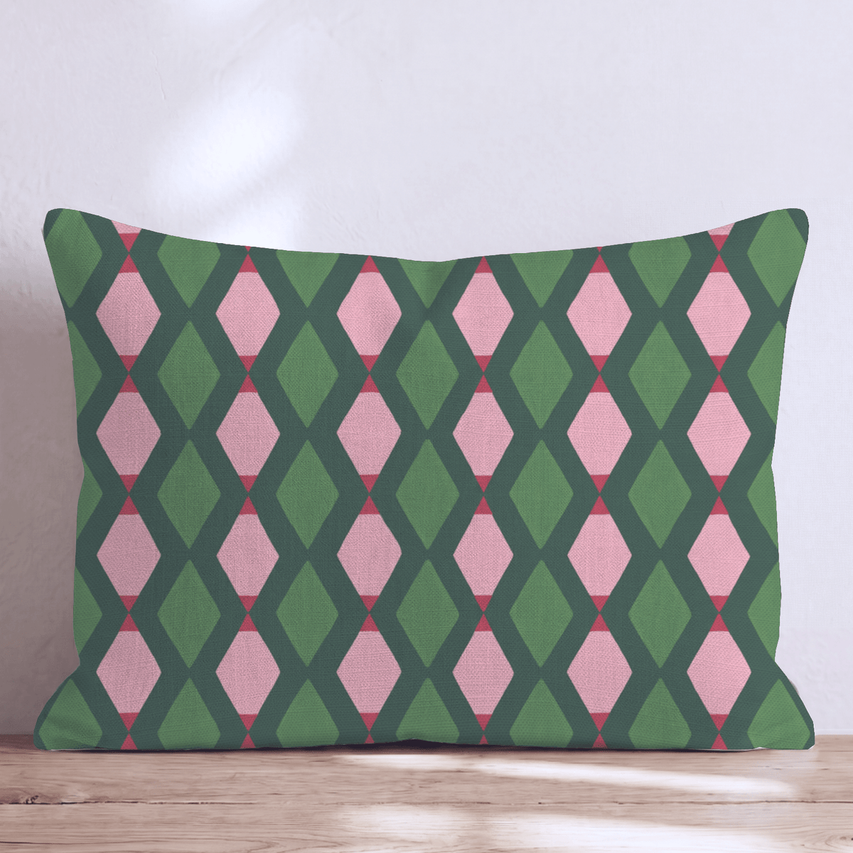 Jolly Jester Green Throw Pillow throw pillow - Hillcroft Home
