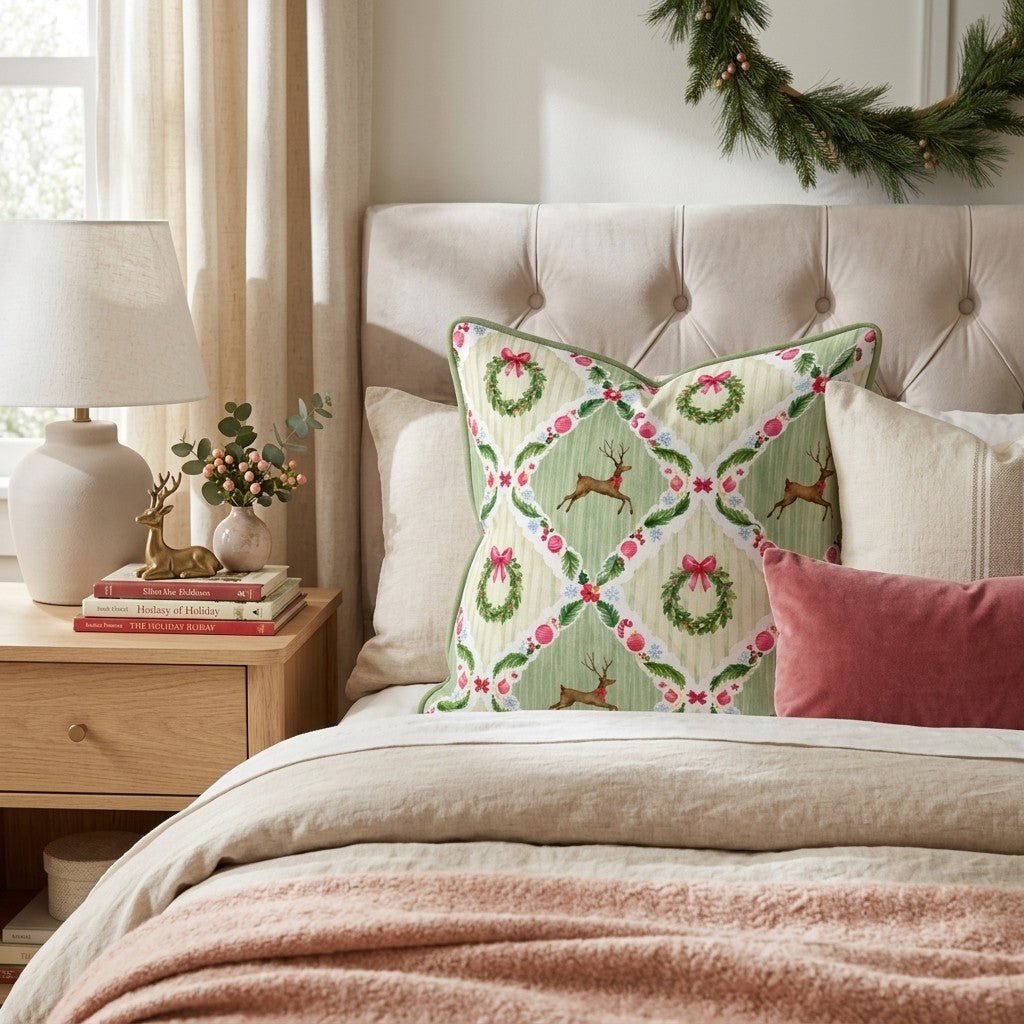 Jolly Jumping Throw Pillow - Hillcroft Home