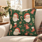 Jolly Little Things Throw Pillow throw pillow - Hillcroft Home