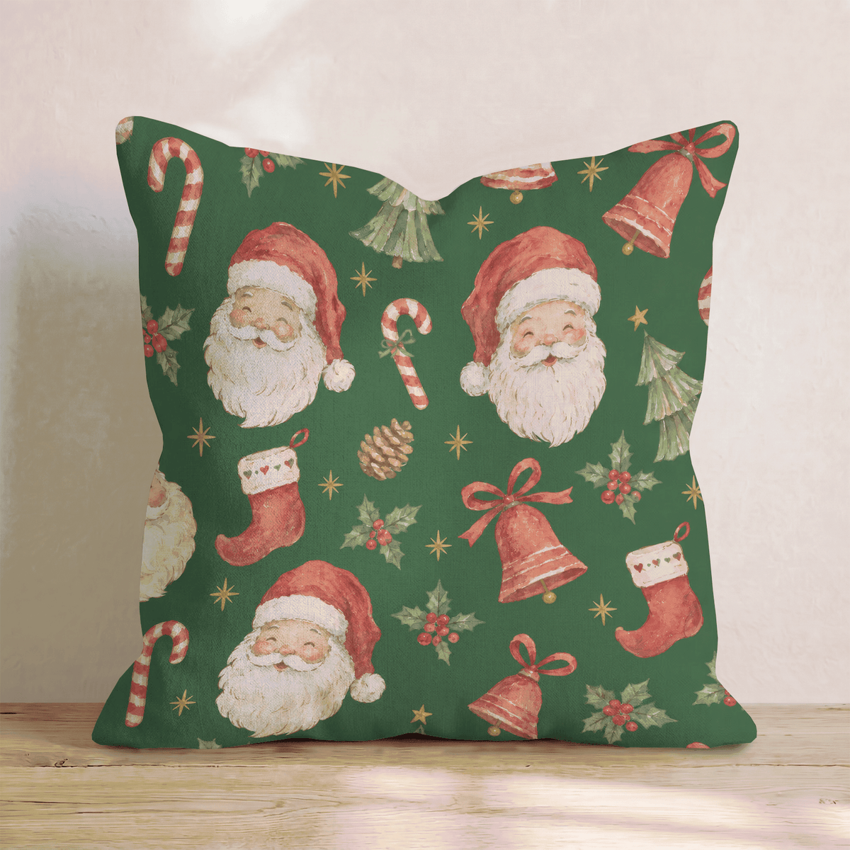 Jolly Little Things Throw Pillow throw pillow - Hillcroft Home