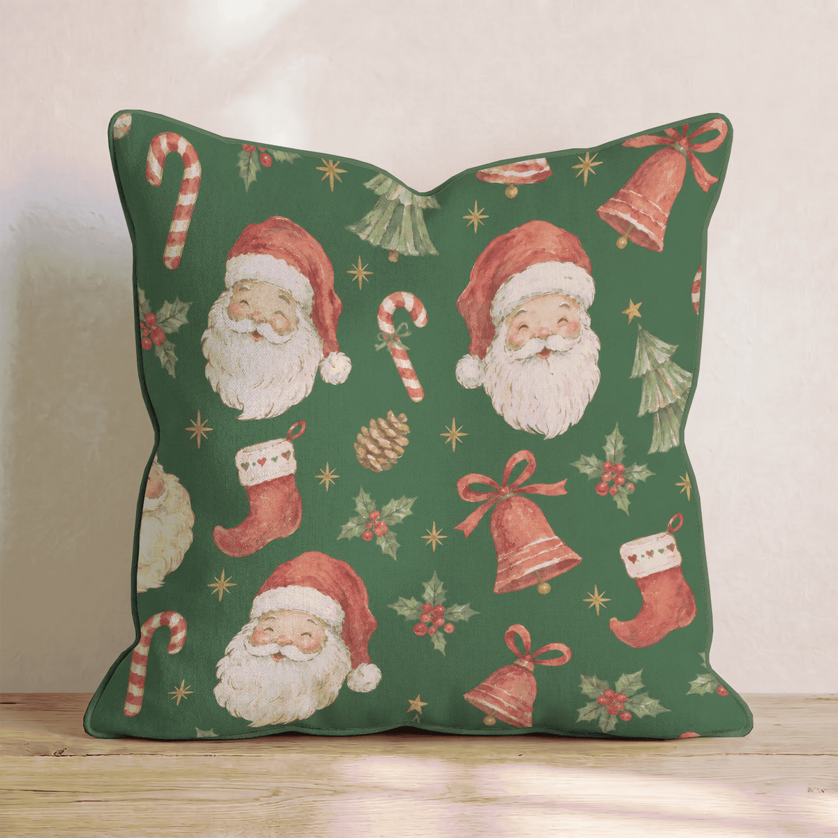 Jolly Little Things Throw Pillow throw pillow - Hillcroft Home