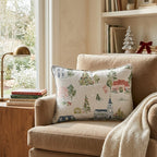 Jolly Neighborhood Throw Pillow - Hillcroft Home