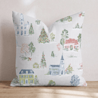 Jolly Neighborhood Throw Pillow - Hillcroft Home