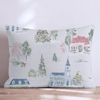 Jolly Neighborhood Throw Pillow - Hillcroft Home