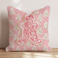Jolly Sugar Cookie Throw Pillow - Hillcroft Home