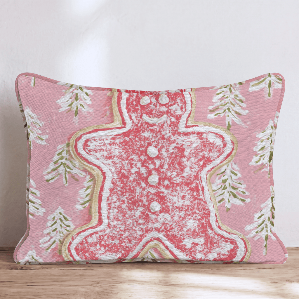 Jolly Sugar Cookie Throw Pillow - Hillcroft Home