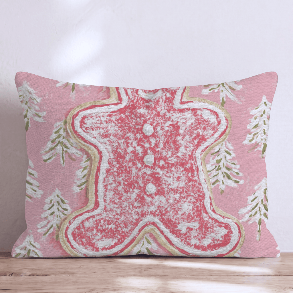 Jolly Sugar Cookie Throw Pillow - Hillcroft Home