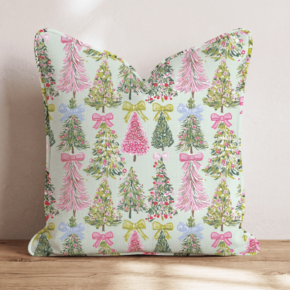Joyful & Bright Throw Pillow throw pillow - Hillcroft Home