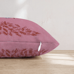 Jumping In The Leaves Throw Pillow - Hillcroft Home