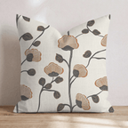 June Bloom Throw Pillow - Hillcroft Home