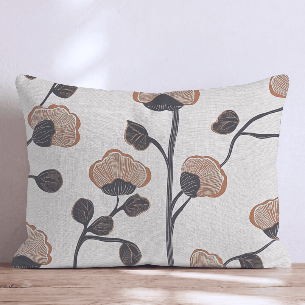 June Bloom Throw Pillow - Hillcroft Home