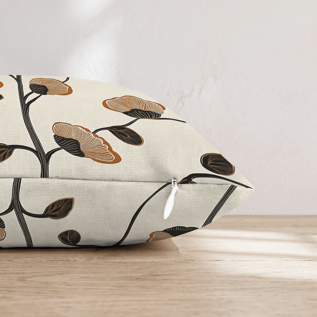 June Bloom Throw Pillow - Hillcroft Home