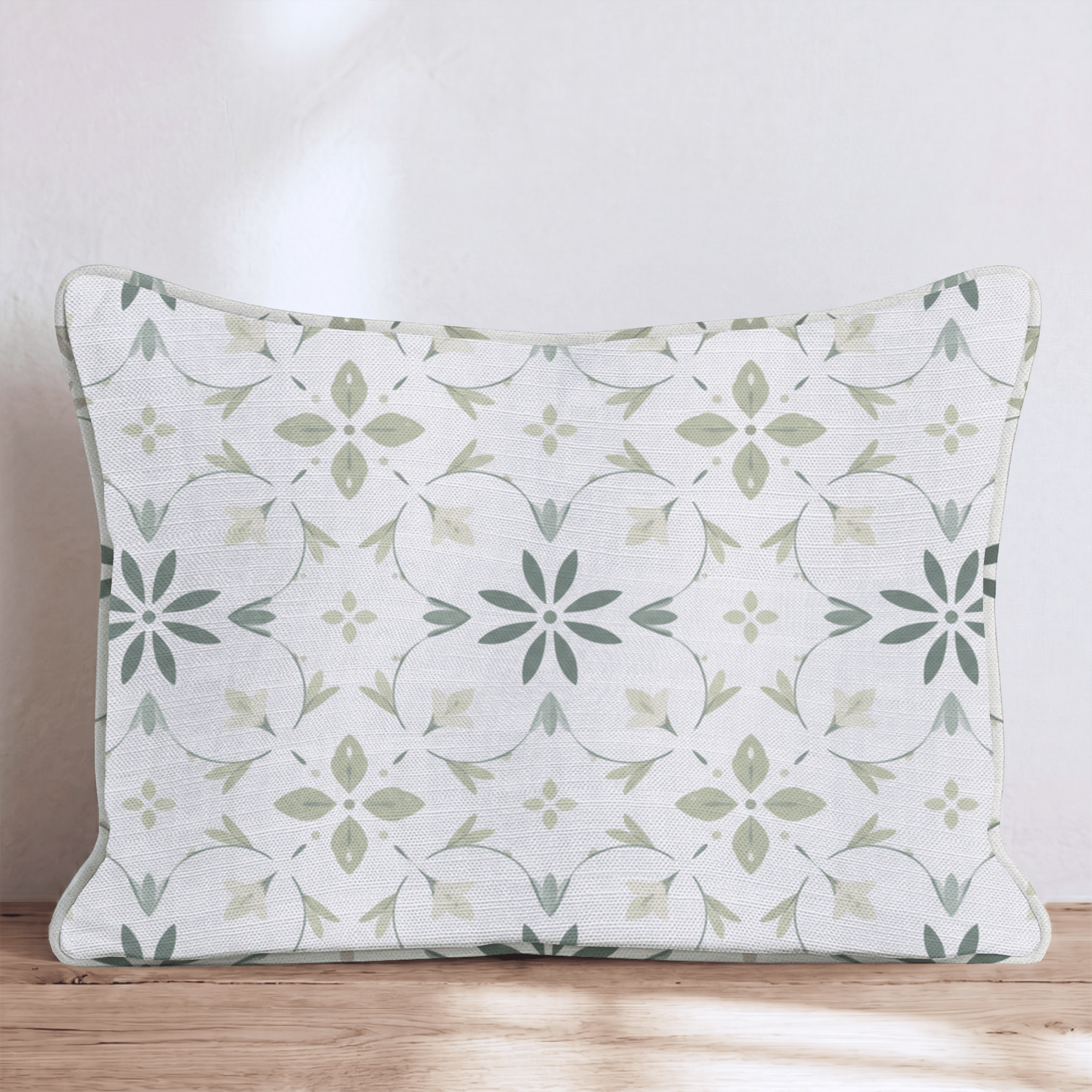 Junebug Botanical Throw Pillow - Hillcroft Home