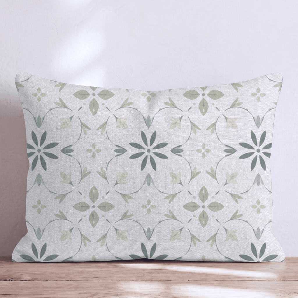 Junebug Botanical Throw Pillow - Hillcroft Home
