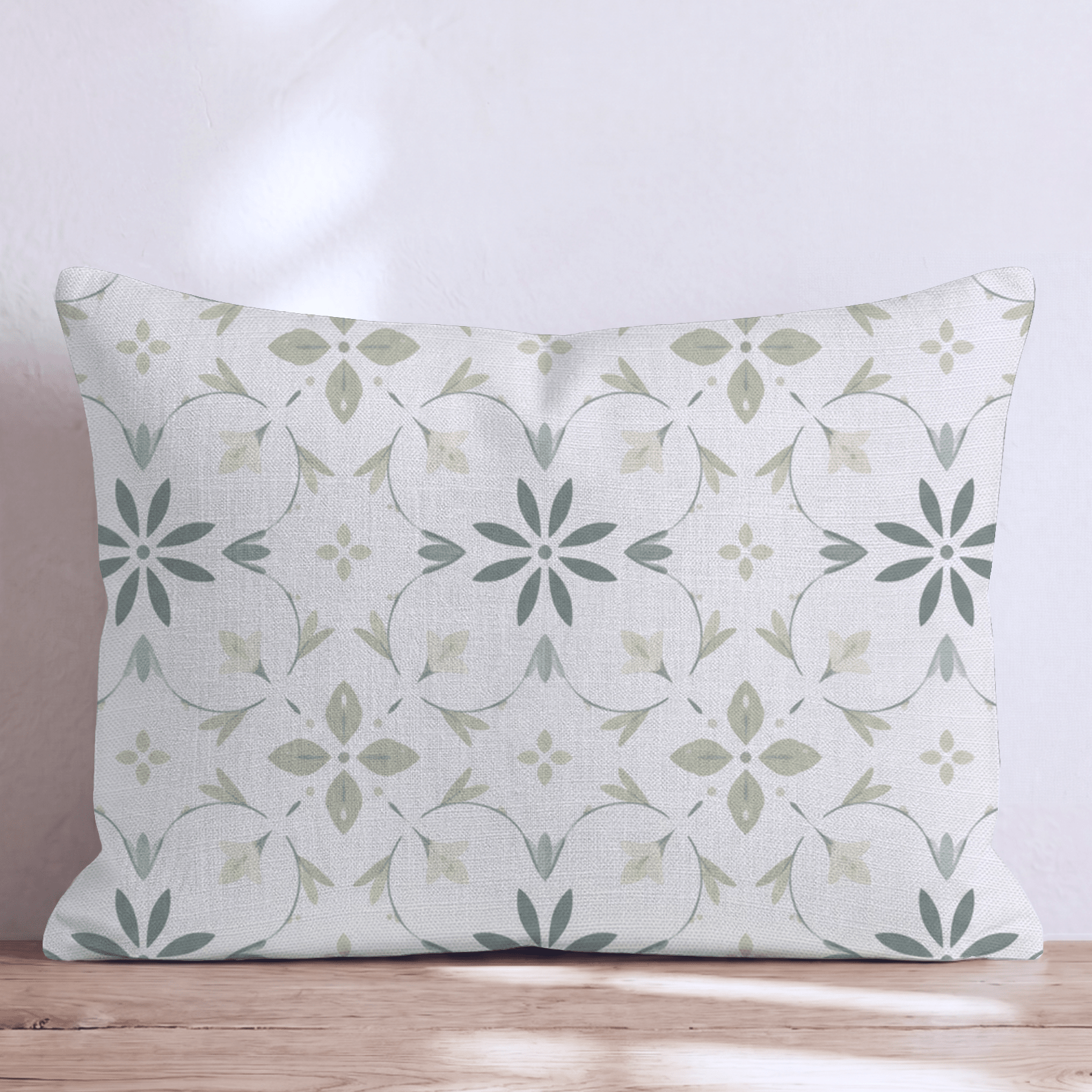 Junebug Botanical Throw Pillow - Hillcroft Home