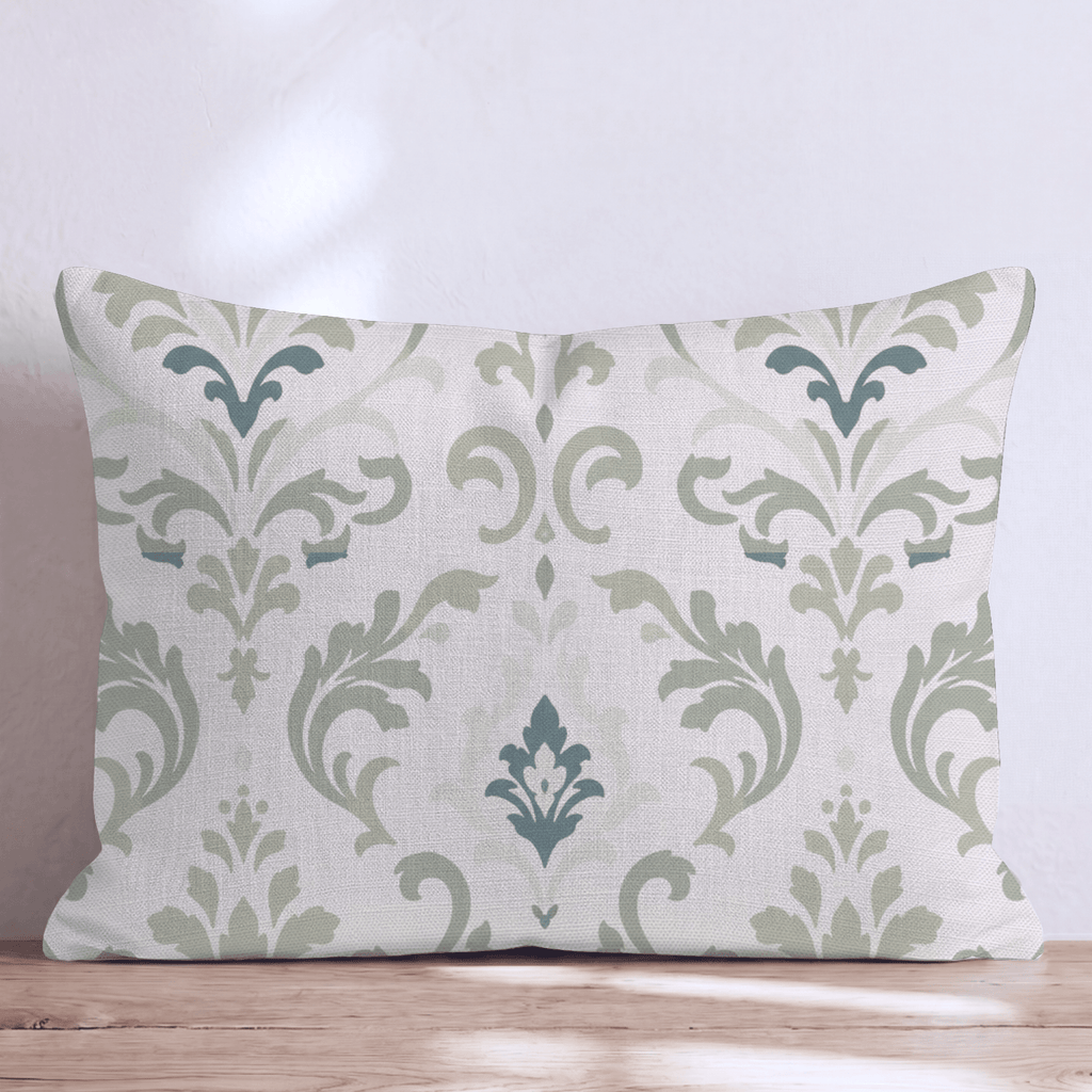Junebug Damask Throw Pillow - Hillcroft Home