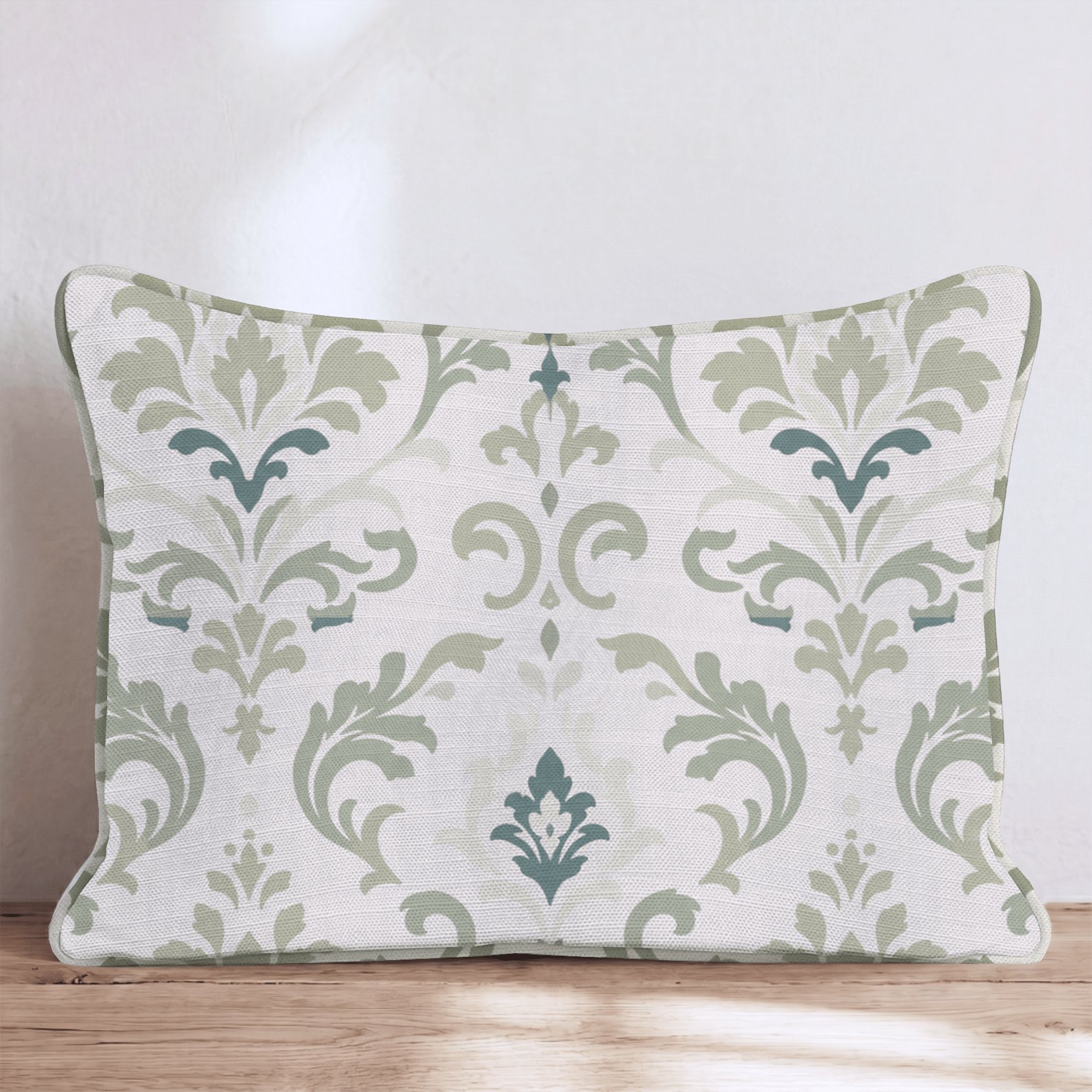 Junebug Damask Throw Pillow - Hillcroft Home