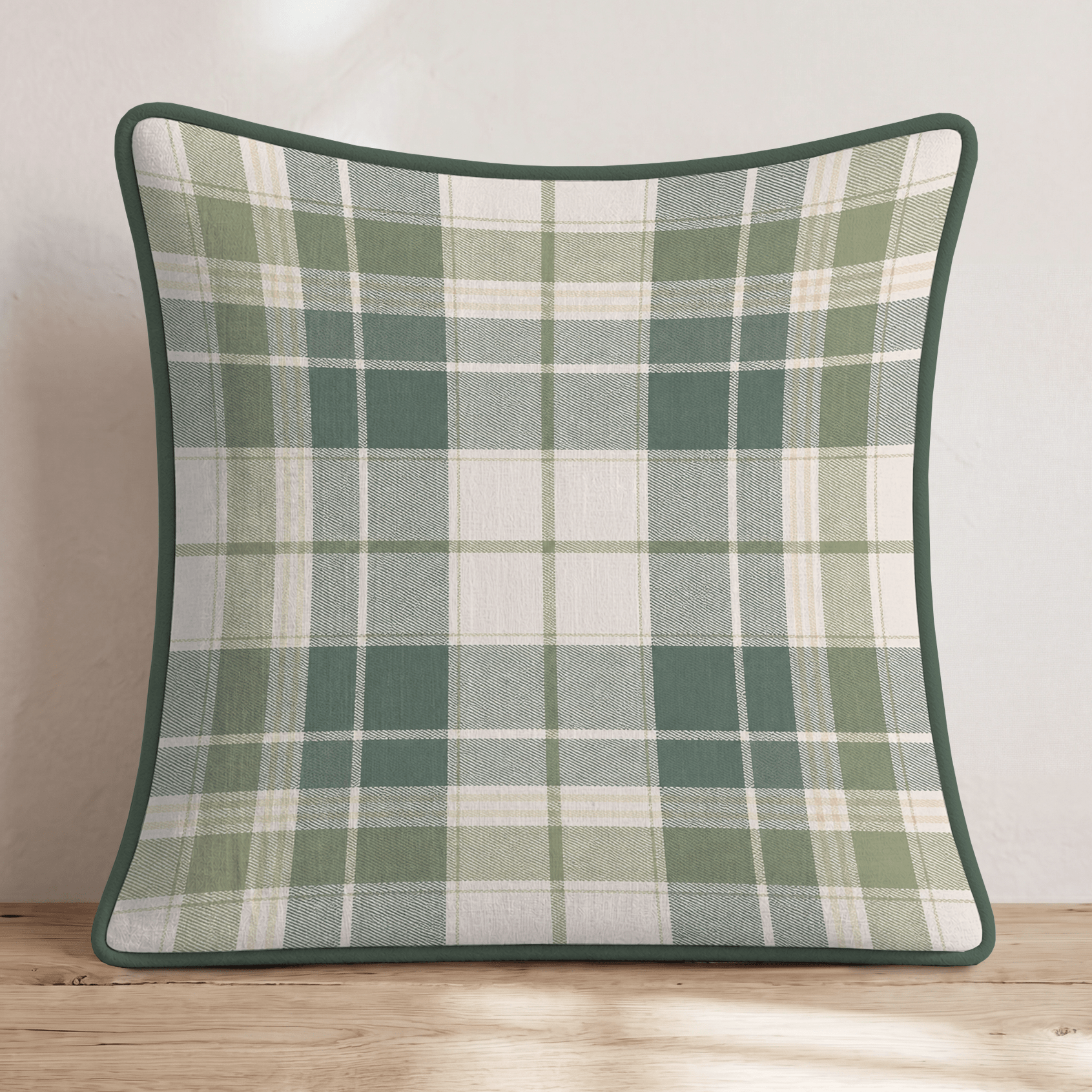 Junebug Tartan Throw Pillow - Hillcroft Home