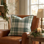 Junebug Tartan Throw Pillow throw pillow - Hillcroft Home