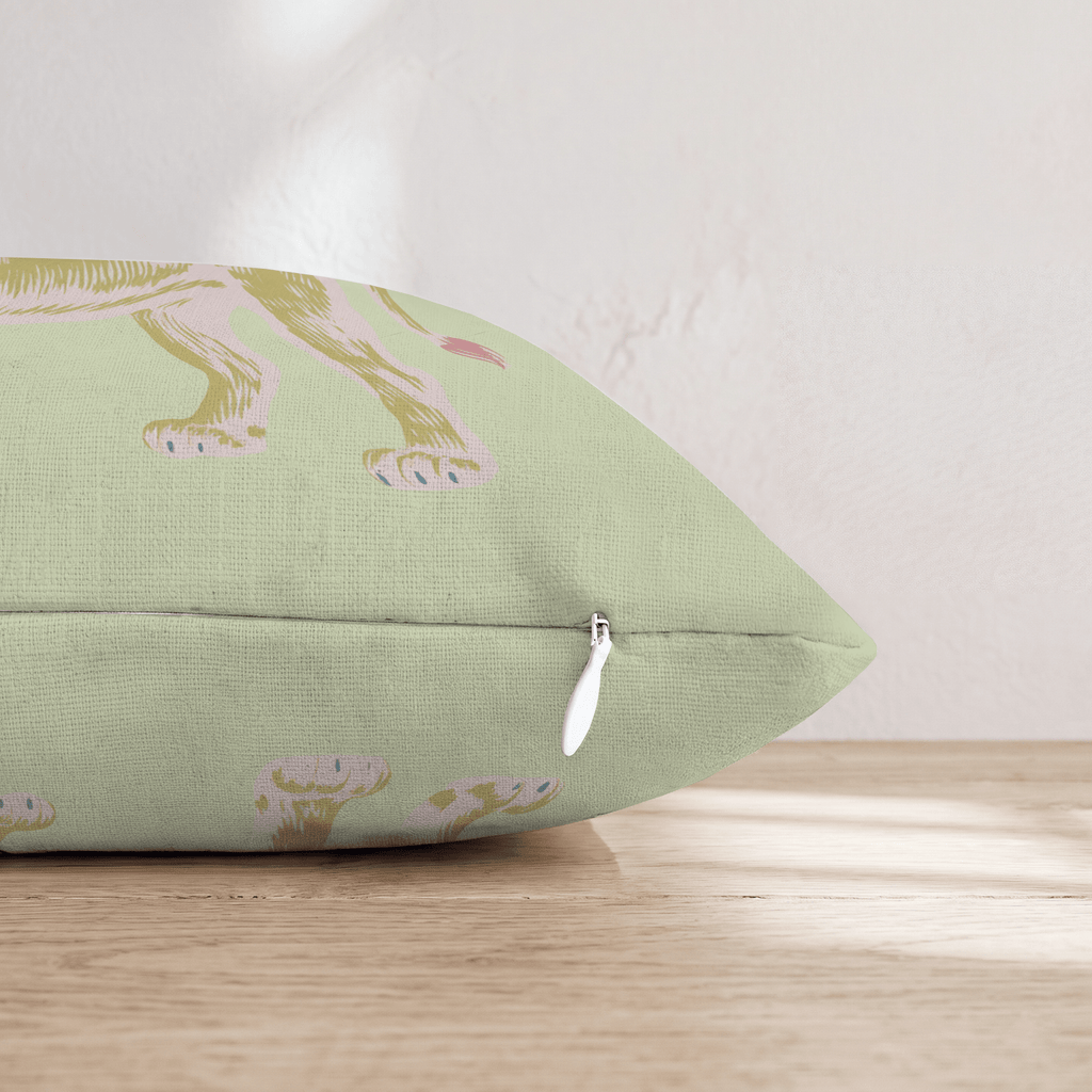 Jungle King Throw Pillow - Hillcroft Home