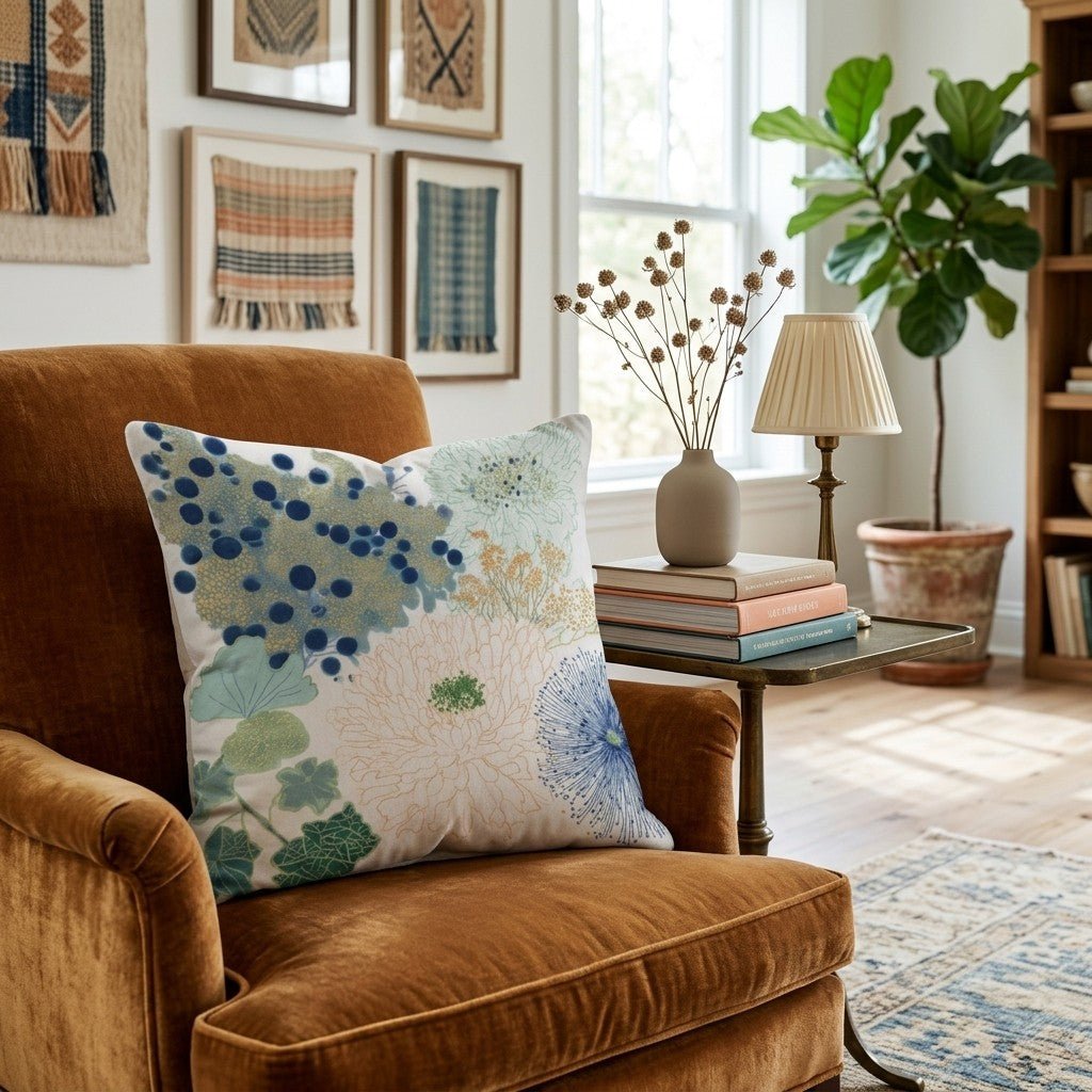 Karina Throw Pillow - Hillcroft Home