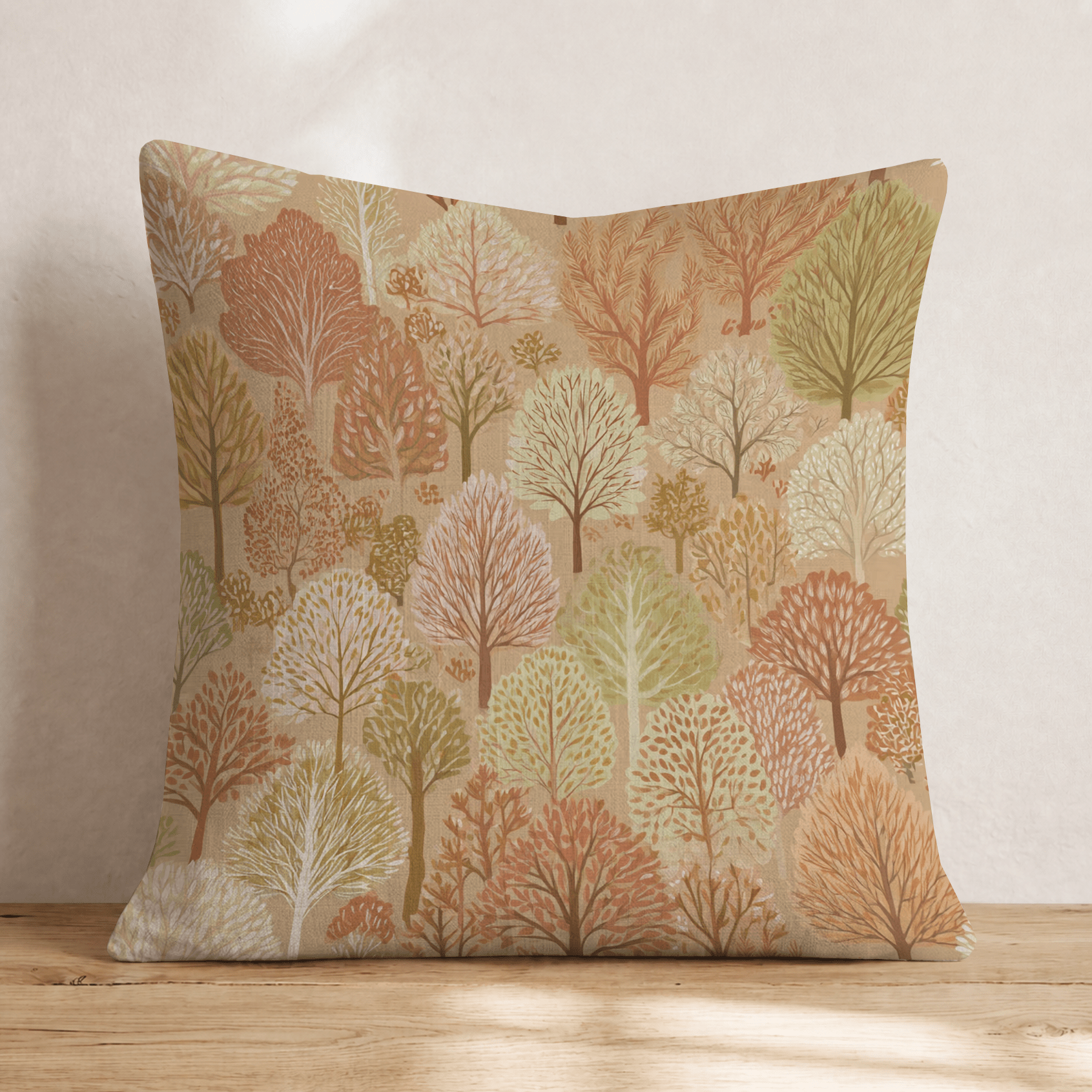 Katie's Trees Throw Pillow - Hillcroft Home