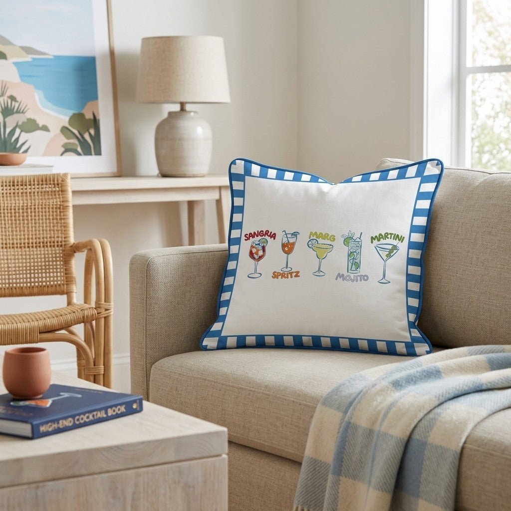 Keep Them Coming Throw Pillow - Hillcroft Home