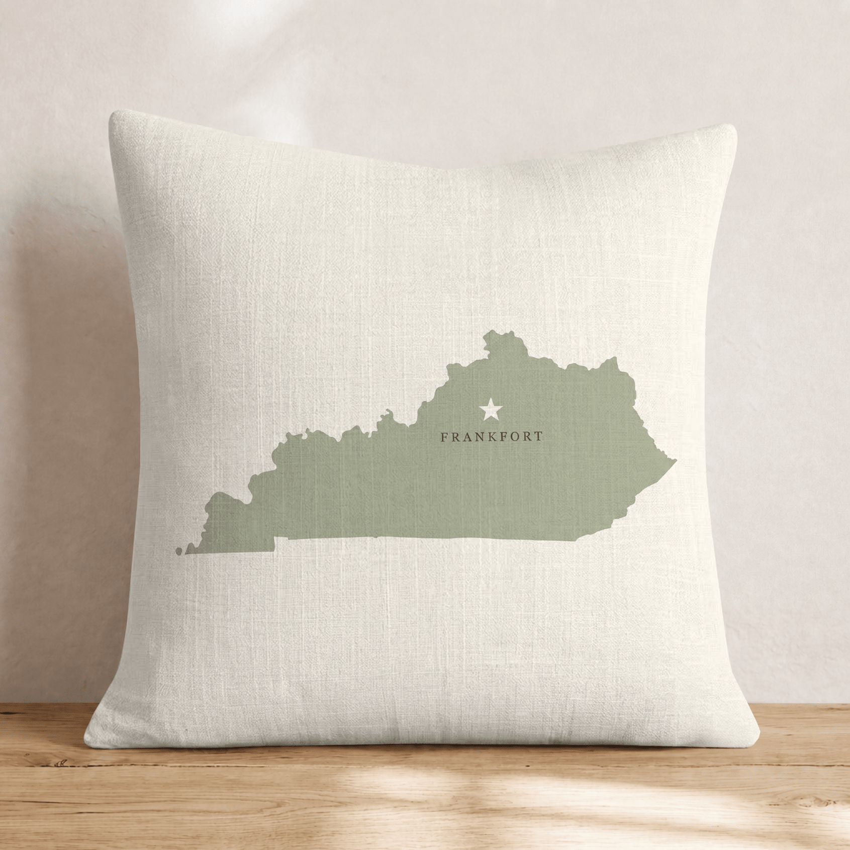 Kentucky State Capitalc Throw Pillow - Hillcroft Home