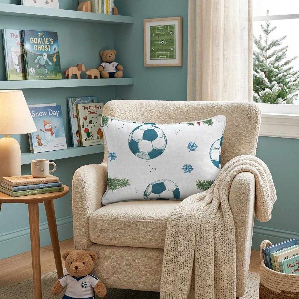 Kickoff Carol Throw Pillow - Hillcroft Home