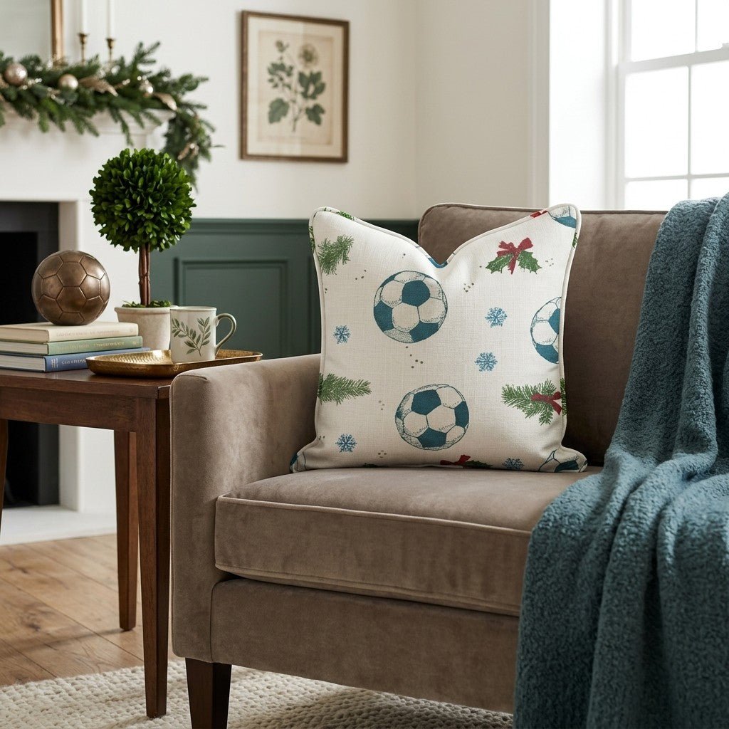 Kickoff Carol Throw Pillow - Hillcroft Home
