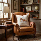 King Charles Spaniel Lager Throw Pillow - Hillcroft Home