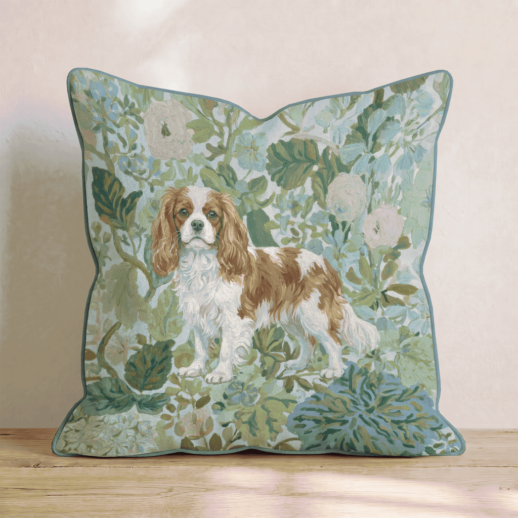 King Charles Spaniel Power Throw Pillow - Hillcroft Home