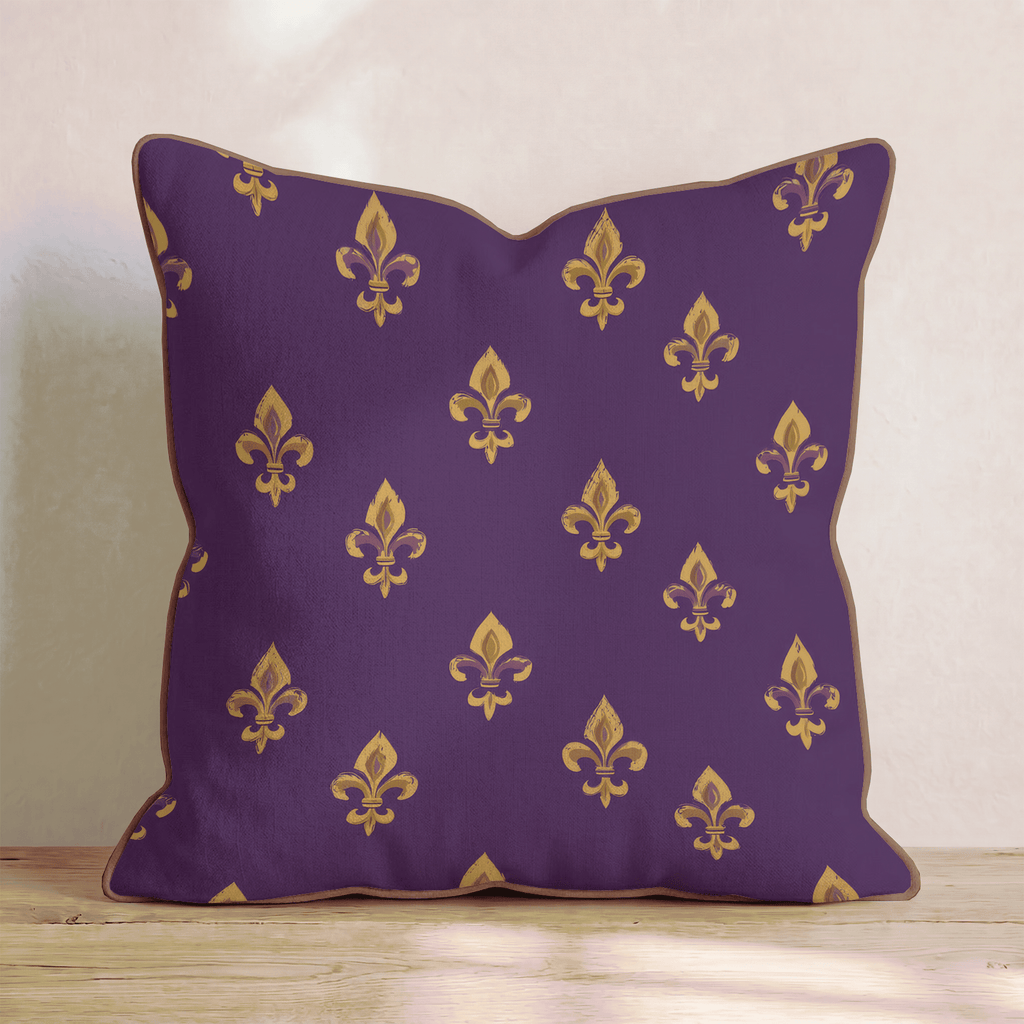 King of Mardi Throw Pillow - Hillcroft Home