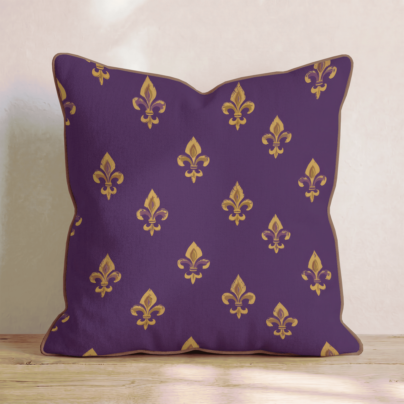 King of Mardi Throw Pillow - Hillcroft Home