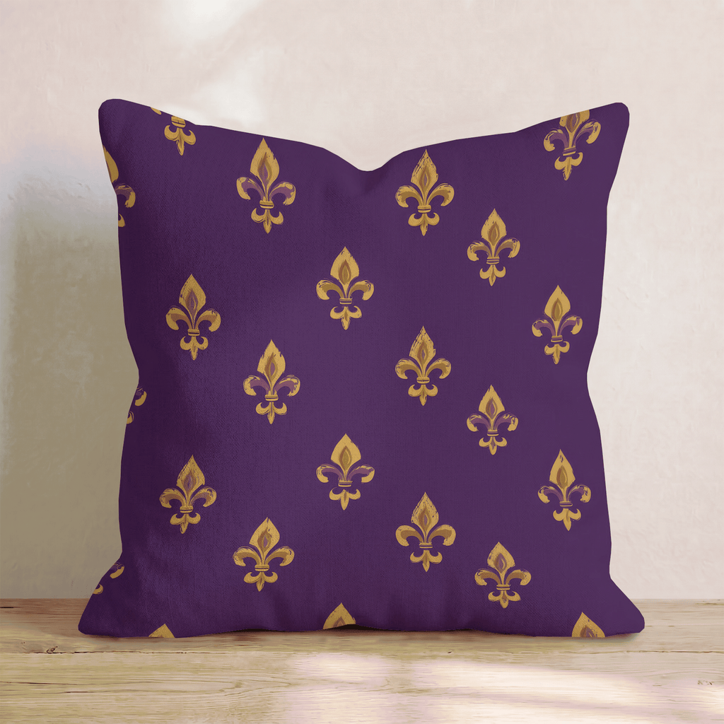 King of Mardi Throw Pillow - Hillcroft Home