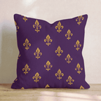 King of Mardi Throw Pillow - Hillcroft Home