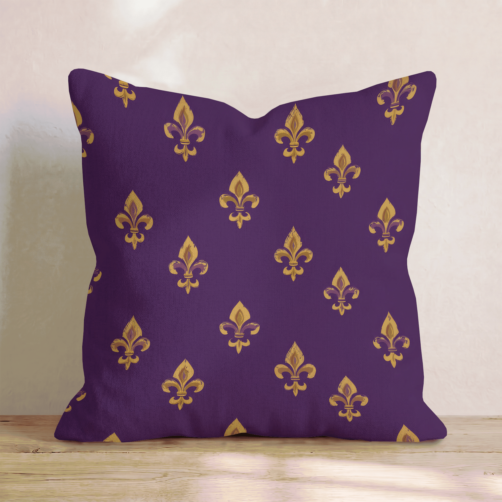 King of Mardi Throw Pillow - Hillcroft Home
