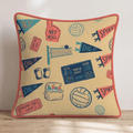 Knee Pad Nation Throw Pillow - Hillcroft Home