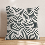 Kormac Waves Throw Pillow - Hillcroft Home