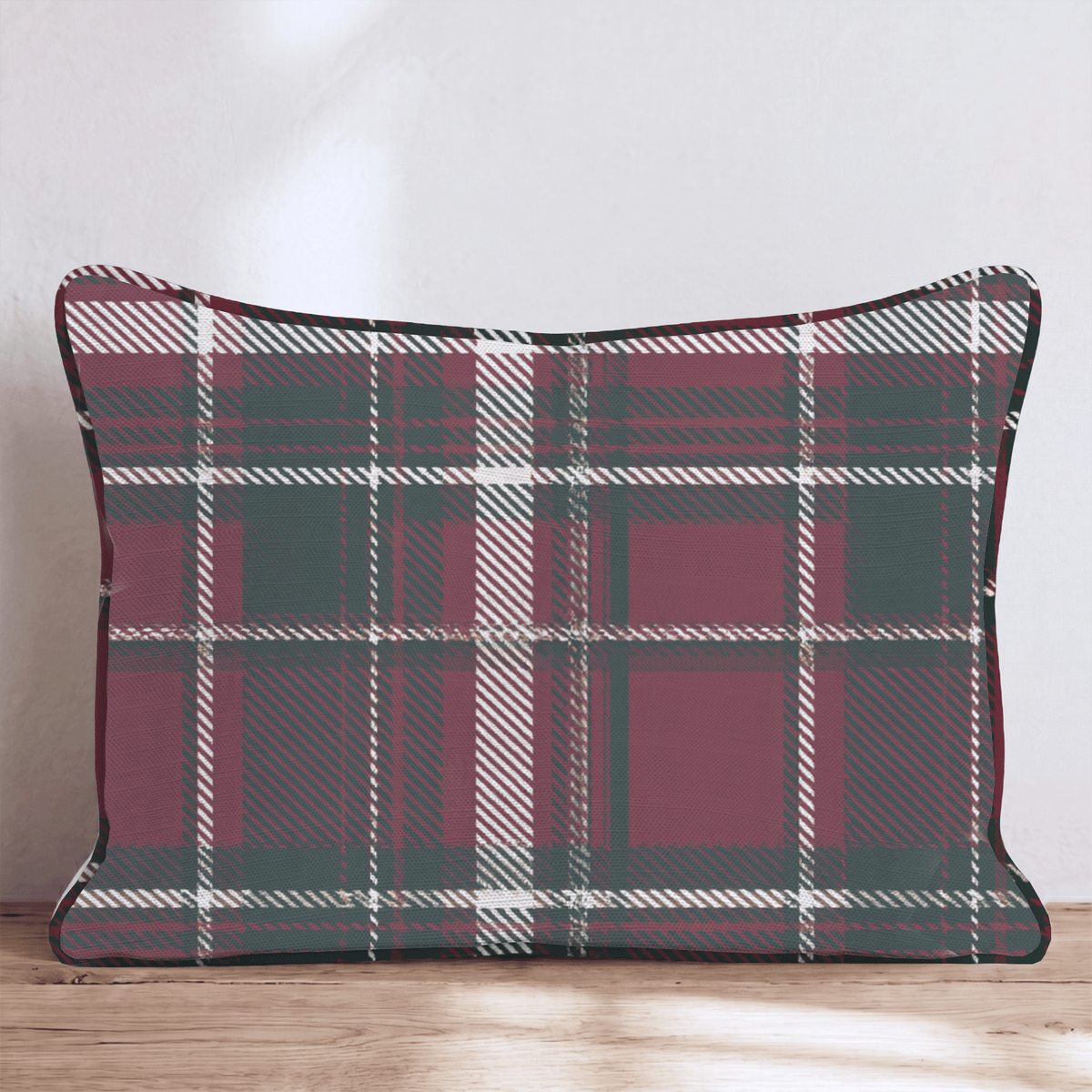 Kringle Tartan Throw Pillow throw pillow - Hillcroft Home