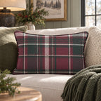 Kringle Tartan Throw Pillow throw pillow - Hillcroft Home