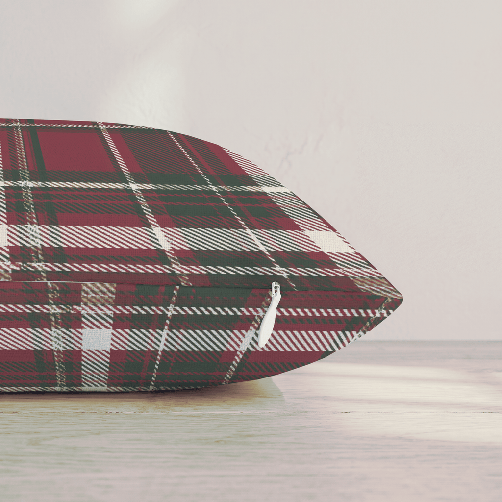 Kringle Tartan Throw Pillow throw pillow - Hillcroft Home