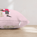Labradoodle Christmas Embrace Throw Pillow - Hillcroft Home