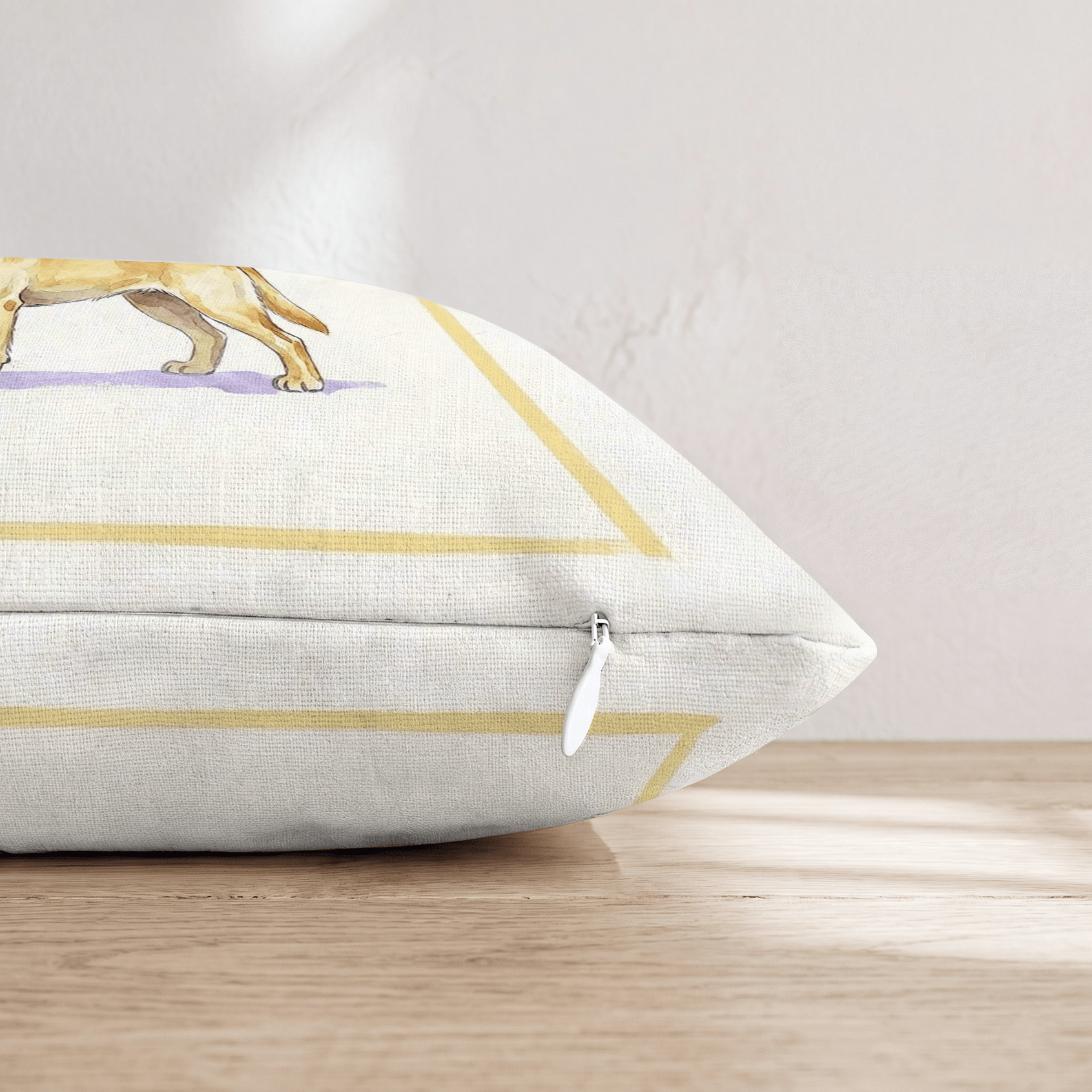 Labrador Matcha Throw Pillow - Hillcroft Home