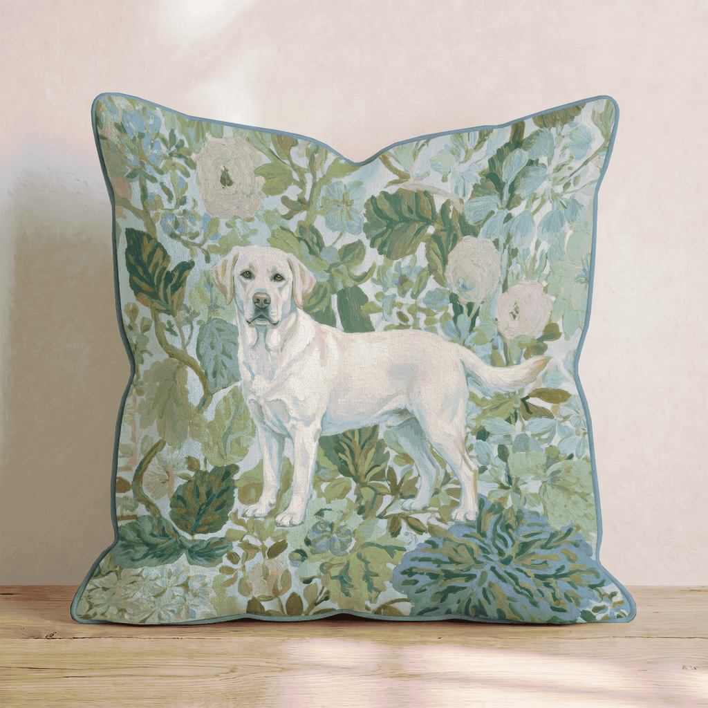 Labrador Power Throw Pillow - Hillcroft Home